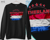 Netherlands Football Jumper, Men Women Kids, Holland Dutch Nederlands Voetbal, Holland WorId Cup Football Sweatshirt Dutch Cup Supporters